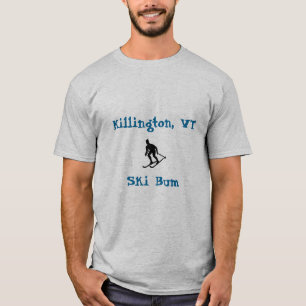 Killington, VT, fahren Gammler Ski T-Shirt