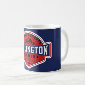 Killington VT Skifahren Tasse (VorderseiteRechts)