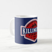 Killington VT Skifahren Tasse (Vorderseite Links)
