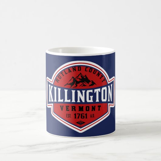 Killington VT Skiing  Mug Kaffeetasse (Mittel)