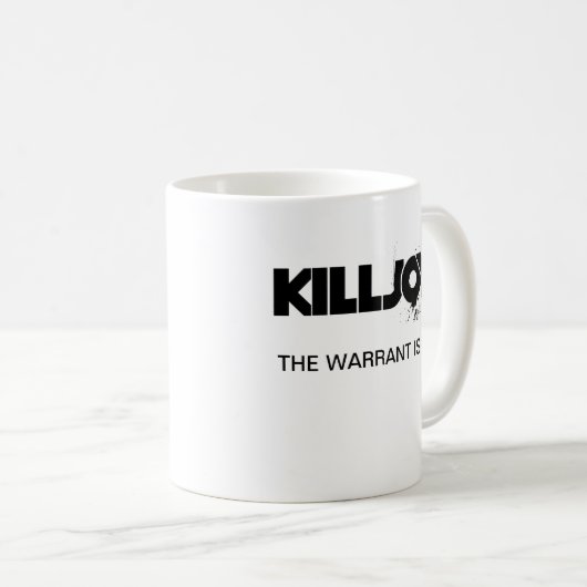 Killjoys-Team-Symboltabelle-Weiß-Tasse Kaffeetasse (VorderseiteRechts)