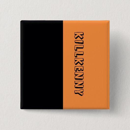 Killkenny Landkreis Flag Button Abzeichen (Vorderseite)