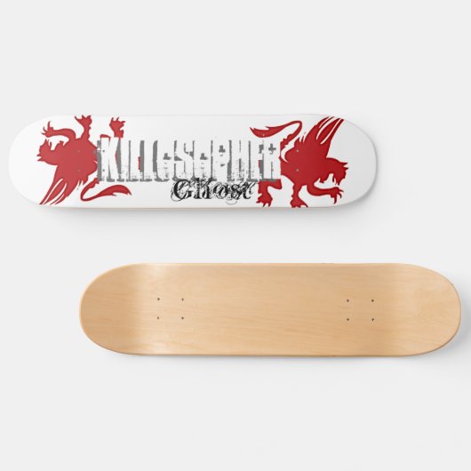 Killosopher der Geist des Greifs Skateboard (Horizontal)