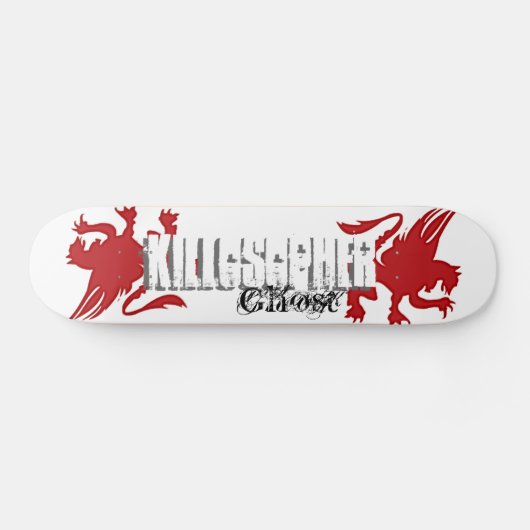 Killosopher der Geist des Greifs Skateboard (Horizontal)
