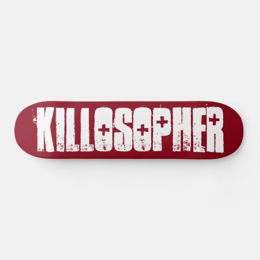 Killosopher Original Skateboard Deck (Horizontal)