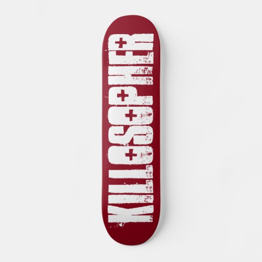 Killosopher Original Skateboard Deck (Vorderseite)