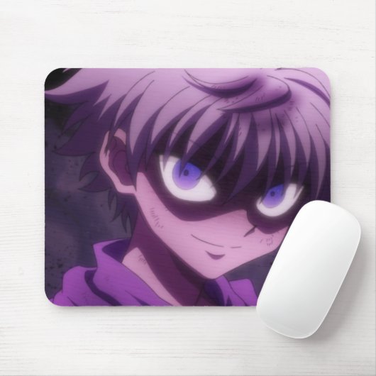 Killua Animes Mauspad (Mit Mouse)