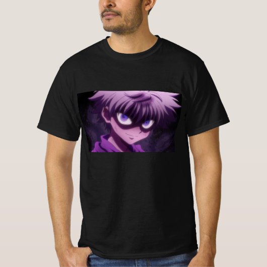 Killua Evil Smile T-Shirt (Vorderseite)