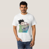 " Killua hugs Gon Hunter x Hunter" T-Shirt (Vorne ganz)