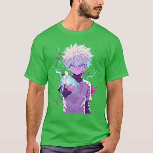 Killua Klassiker T-Shirt (Vorderseite)