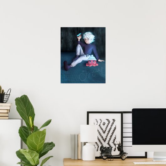 Killua Print, Poster (Heimbüro)