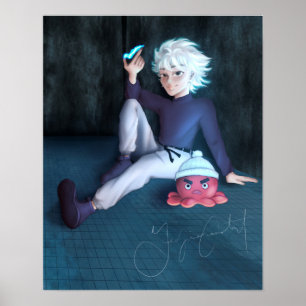 Killua Print, Value Poster Paper (Matte)