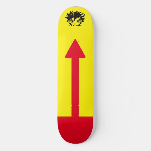 Killuas Skateboard, Killua Skateboards Anime (Vorderseite)