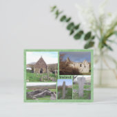 Kilmalkedar Medieval Site, Kerry, Irland Postkarte (Stehend Vorderseite)