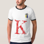 Kilo-T - Shirt ICS-Flaggen-"K" - (Vorderseite)