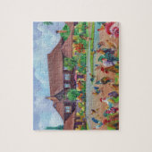 Kilohana Kauai mit Roostern und Hühnern Puzzle (Vertikal)