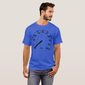 Kilometer-Tachometer Auto Freund T-Shirt (Vorne ganz)