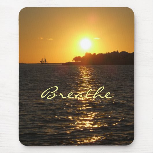 Kilowatt Sonnenuntergang mousepad (vertikal) (Vorne)