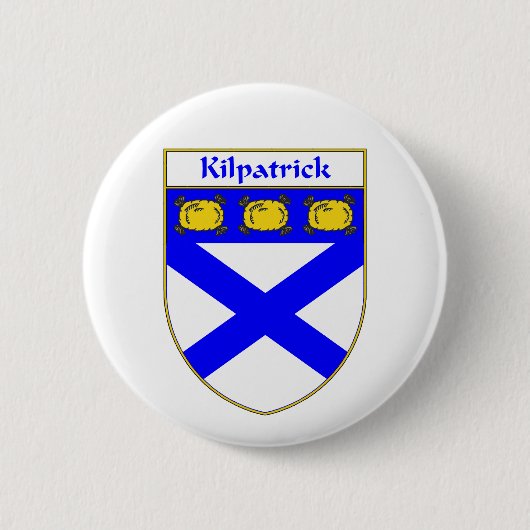 Kilpatrick Wappen/Familienwappen Button (Vorderseite)