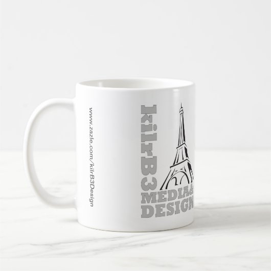 kilrB3 Media & Design - Tasse für Kaffee oder Tee (Links)