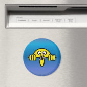 Kilroy Fly on Nose Magnet (In Situ (Geschirrspüler))