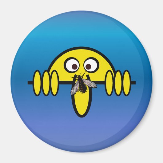 Kilroy Fly on Nose Magnet (Vorne)