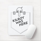 Kilroy Mousepad (Mit Mouse)