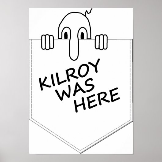 Kilroy Poster (Vorne)