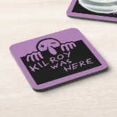 Kilroy war hier getränkeuntersetzer (Linke Seite)