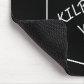 Kilroy war hier Graffiti Art mit Taschen Mousepad (Ecke)