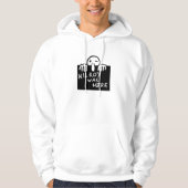 Kilroy war hier hoodie (Vorderseite)