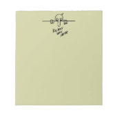 Kilroy war hier notizblock (Vorderseite)