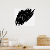 Kilroy war hier poster (Küche)