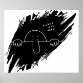 Kilroy war hier poster (Vorne)