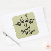 Kilroy war hier Sticker (Umschlag)