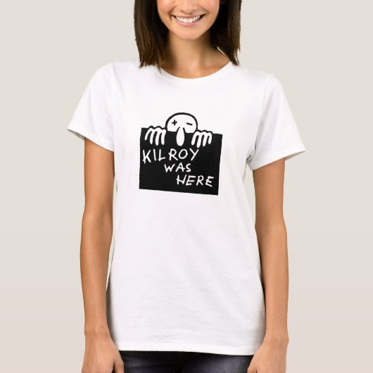 Kilroy war hier T-Shirt (Vorderseite)