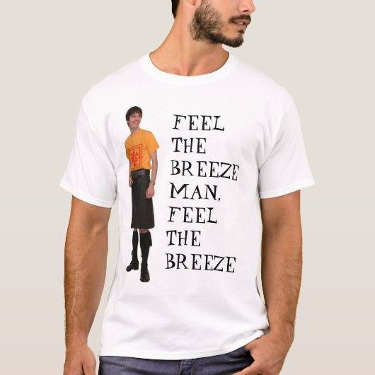 Kilt-Shirt T-Shirt (Vorderseite)