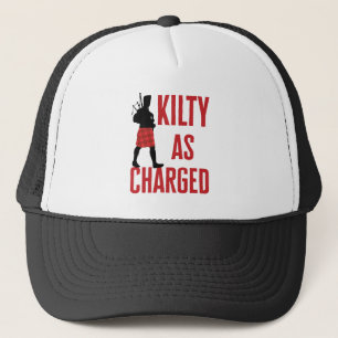 Kilty als Charge Funny Kilt Wearer Pun Joke Truckerkappe