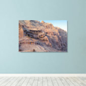 Kilzil Thousand Buddha Caves, Kuche, in der Nähe Leinwanddruck (Insitu (Holzboden))