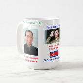 Kim Boys Tasse (Nordkorea) (Vorderseite Links)