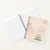 KIM DAILY JOURNAL NOTIZBLOCK (Innenseite)