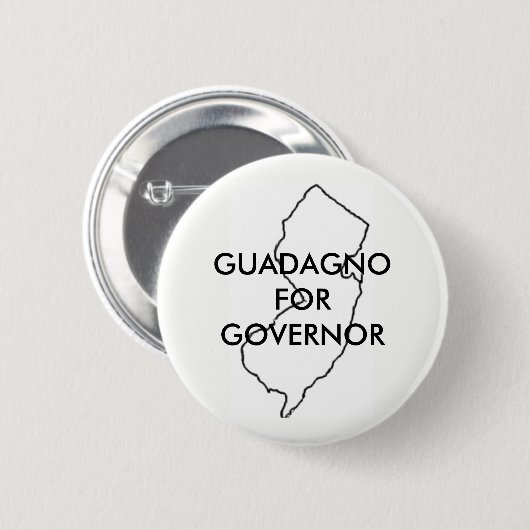 Kim Guadagno für New-Jersey Gouverneur 2017 Button (Vorne & Hinten)