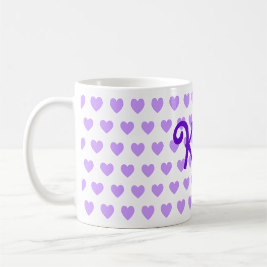 Kim in Lila Kaffeetasse (Links)