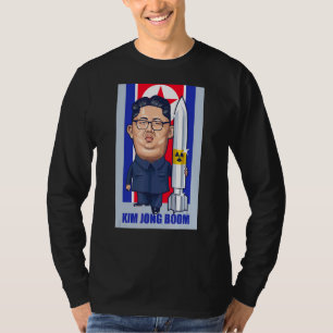 Kim Jong Boom Kim Jong Un Parody Graphic T-Shirt