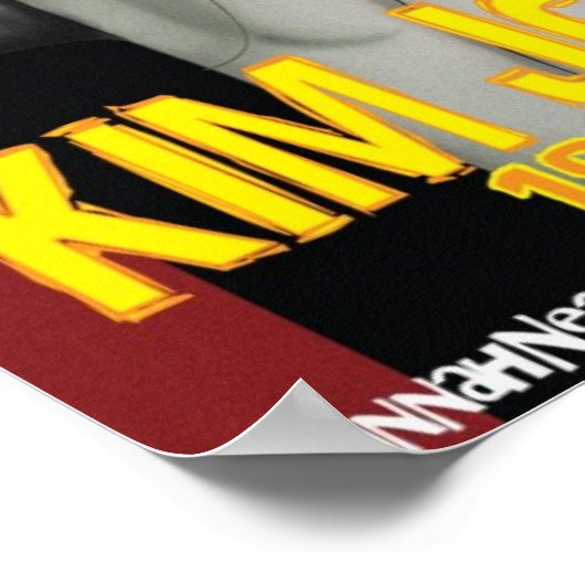 Kim Jong Eel Print Poster (Ecke)