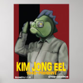 Kim Jong Eel Print Poster (Vorne)