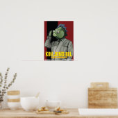 Kim Jong Eel Print Poster (Küche)