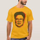 Kim Jong Il 3D T-Shirt (Vorderseite)
