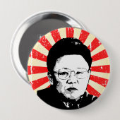 Kim Jong Il Button (Vorne & Hinten)
