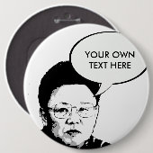 Kim Jong Il Button (Vorne & Hinten)